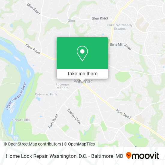 Home Lock Repair map