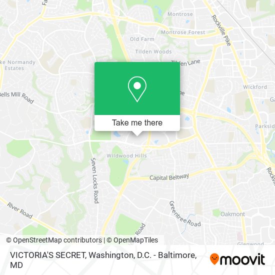 VICTORIA'S SECRET map