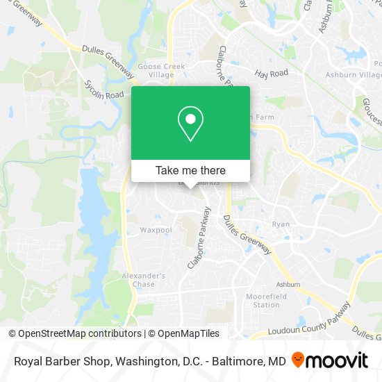 Mapa de Royal Barber Shop