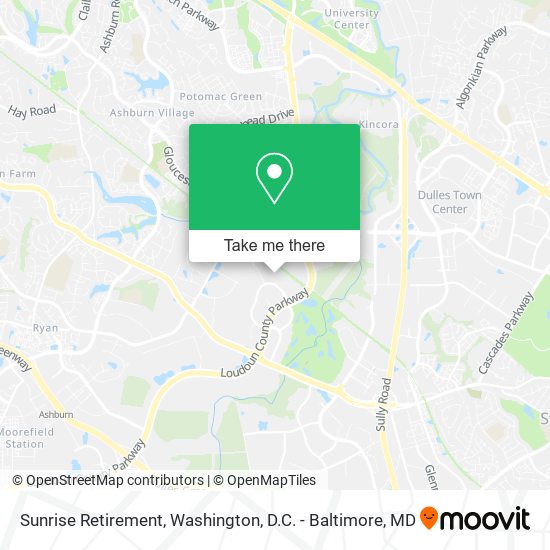 Mapa de Sunrise Retirement