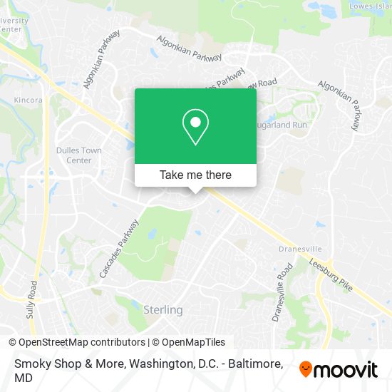 Mapa de Smoky Shop & More
