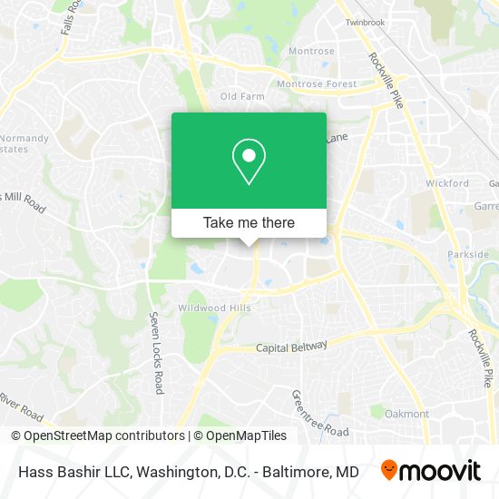 Mapa de Hass Bashir LLC