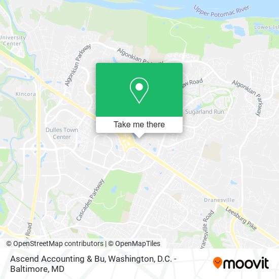 Ascend Accounting & Bu map