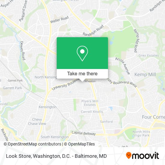 Mapa de Look Store