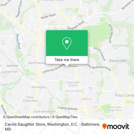 Carols Daughter Store map