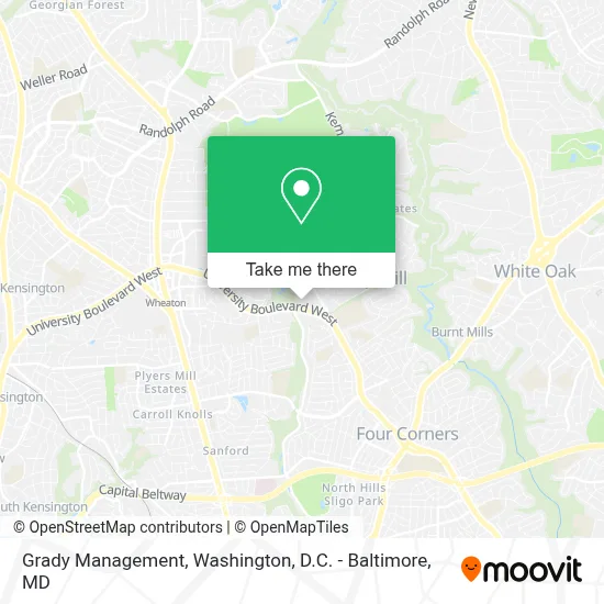 Grady Management map