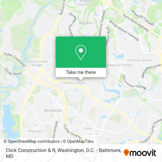 Click Construction & R map