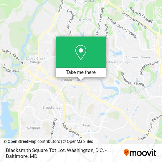Mapa de Blacksmith Square Tot Lot
