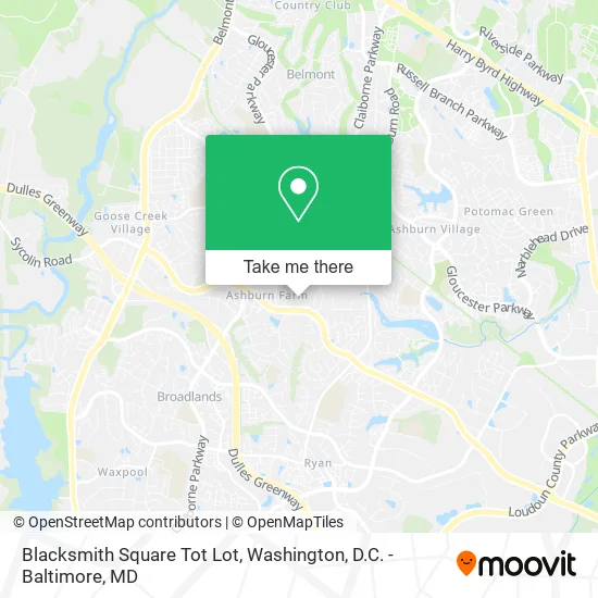 Blacksmith Square Tot Lot map