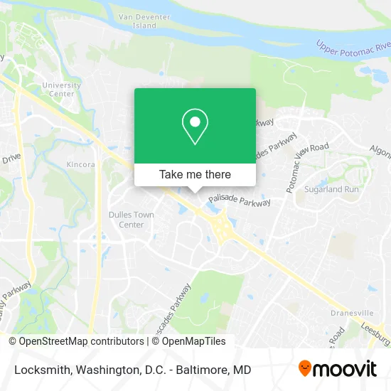Locksmith map