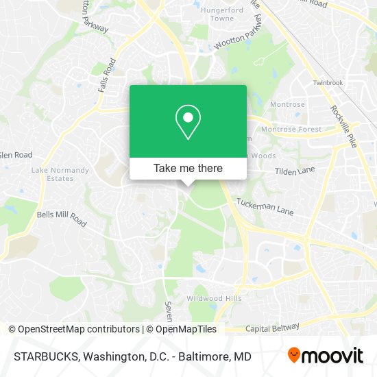 STARBUCKS map