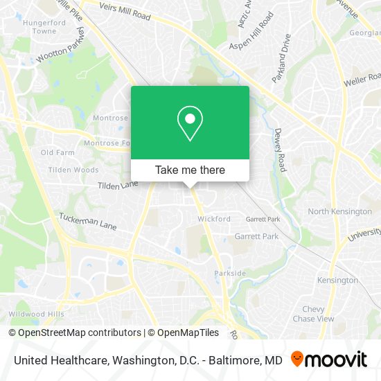 Mapa de United Healthcare