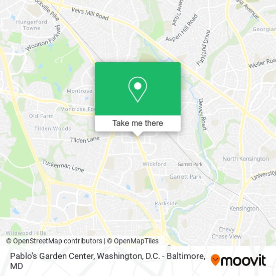 Pablo's Garden Center map