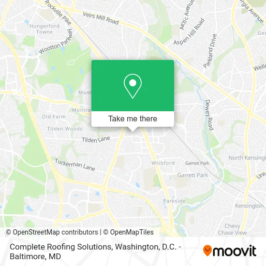 Complete Roofing Solutions map