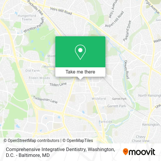 Comprehensive Integrative Dentistry map
