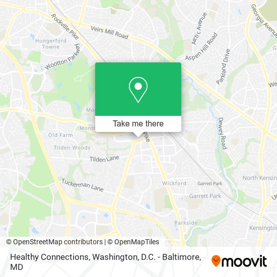 Mapa de Healthy Connections