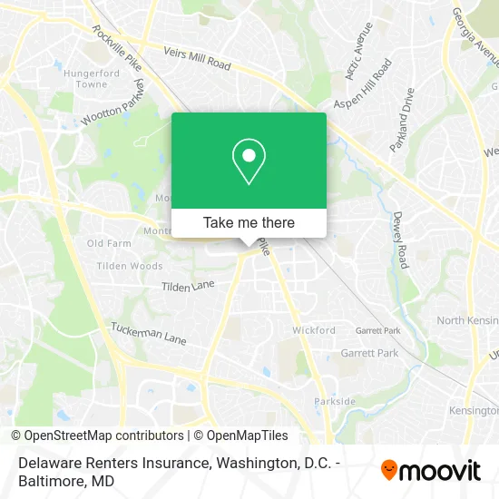 Delaware Renters Insurance map