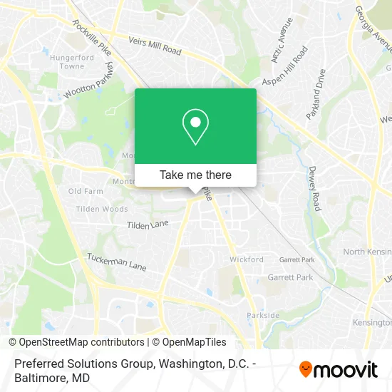 Preferred Solutions Group map
