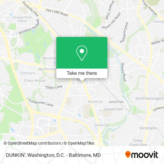 Mapa de DUNKIN'