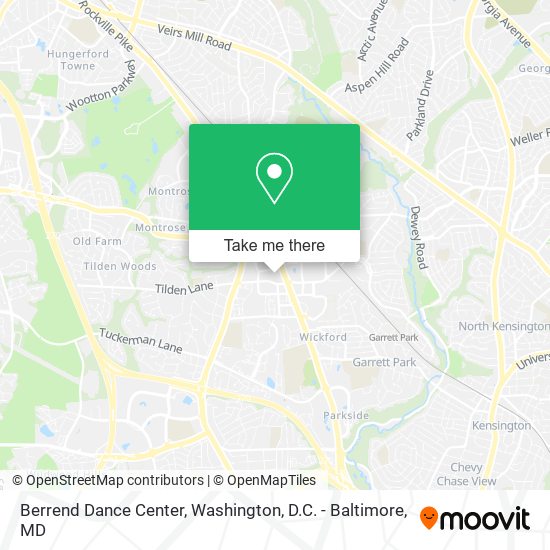 Berrend Dance Center map
