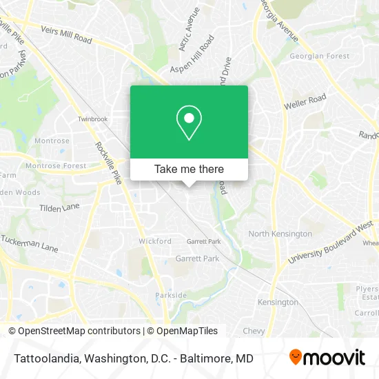 Tattoolandia map