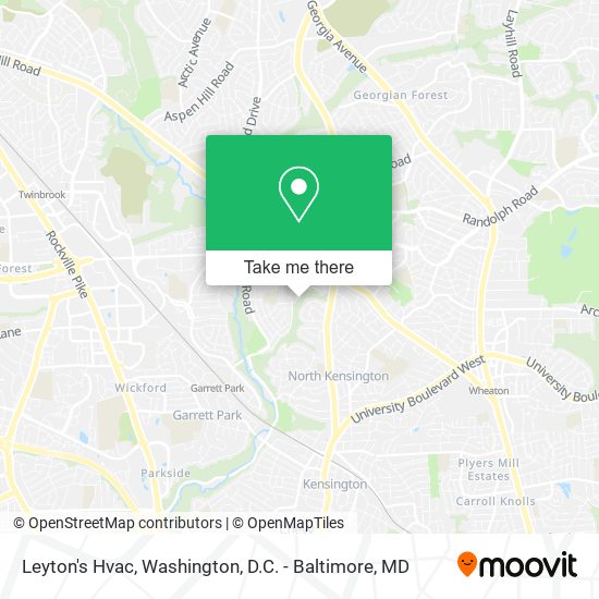 Leyton's Hvac map
