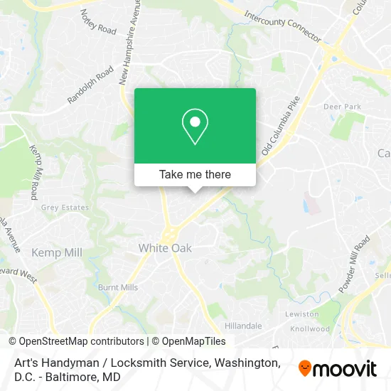 Art's Handyman / Locksmith Service map