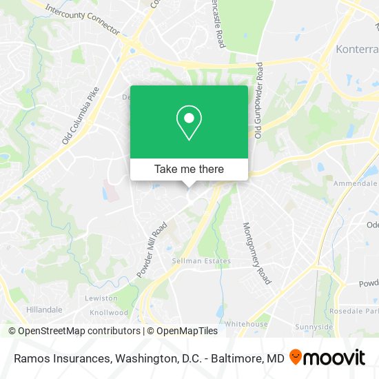 Ramos Insurances map