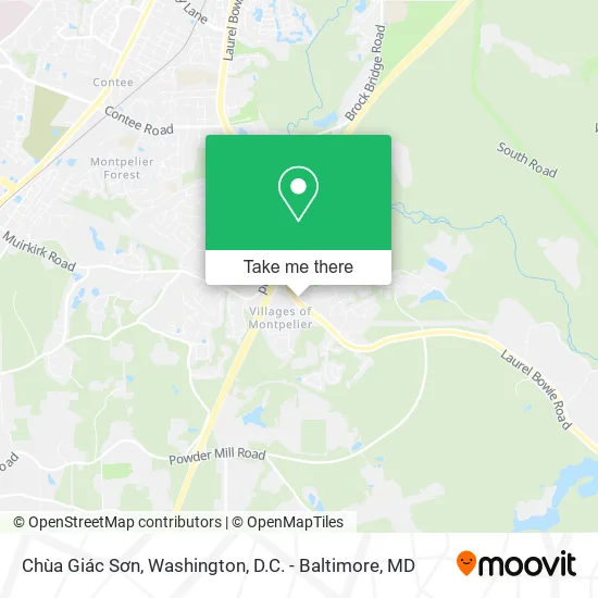 Mapa de Chùa Giác Sơn