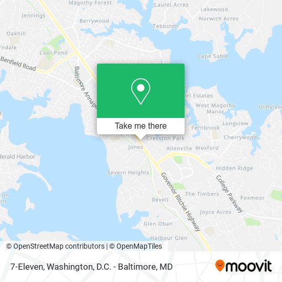 7-Eleven map