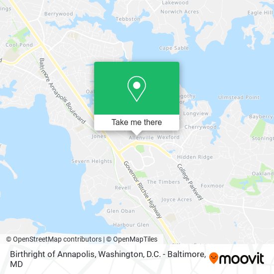 Mapa de Birthright of Annapolis