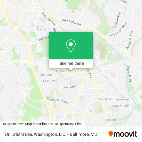 Dr. Kristin Lee map