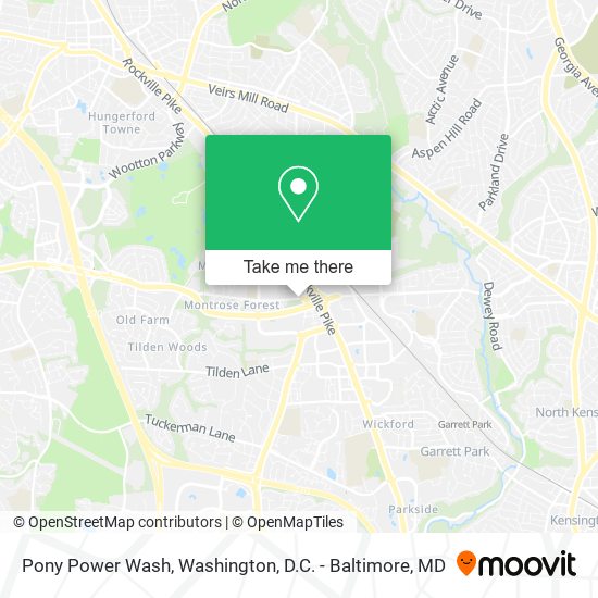 Pony Power Wash map