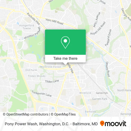 Pony Power Wash map