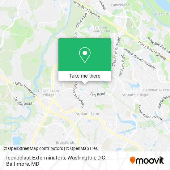 Iconoclast Exterminators map