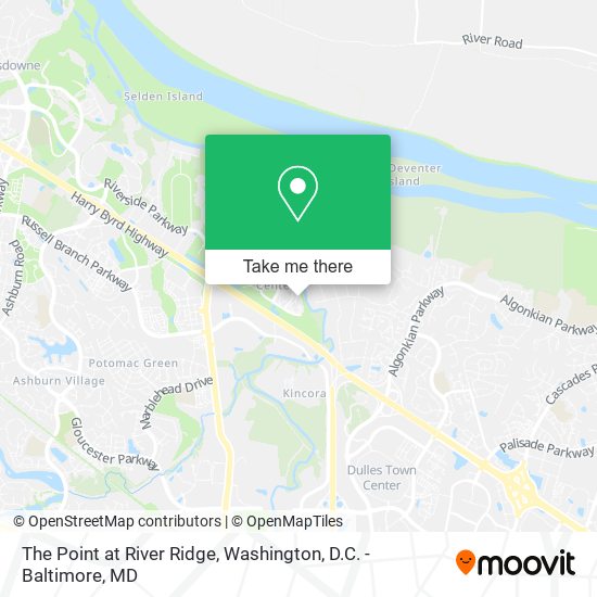 Mapa de The Point at River Ridge