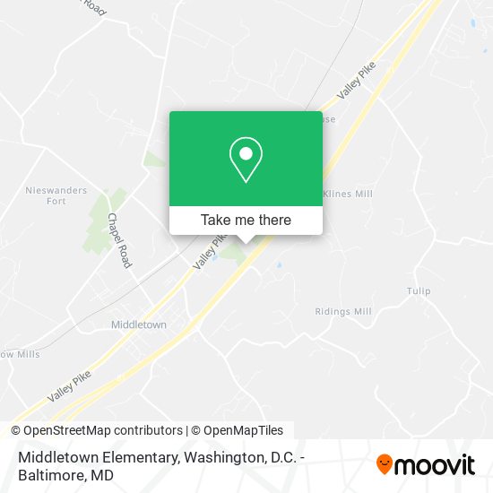 Mapa de Middletown Elementary