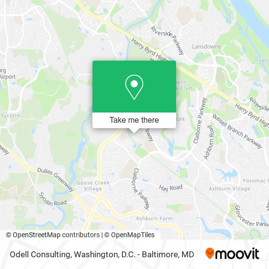 Mapa de Odell Consulting