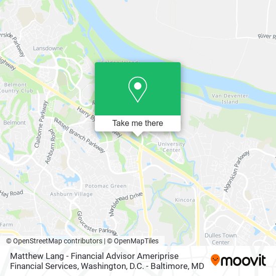 Matthew Lang - Financial Advisor Ameriprise Financial Services map