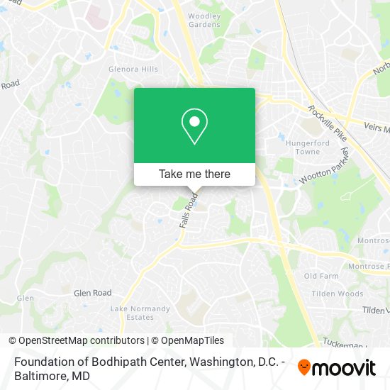 Foundation of Bodhipath Center map