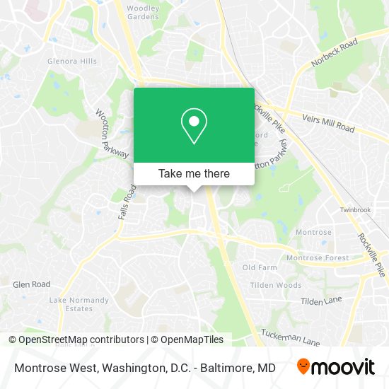 Montrose West map