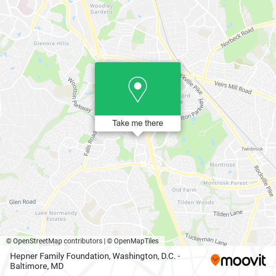 Hepner Family Foundation map