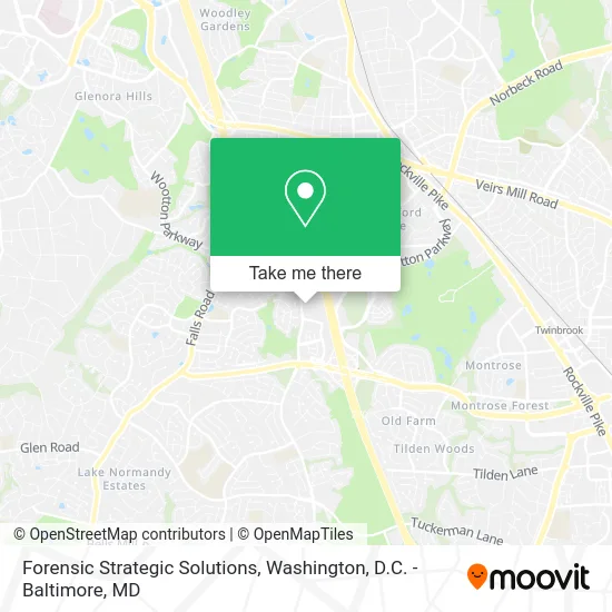 Forensic Strategic Solutions map