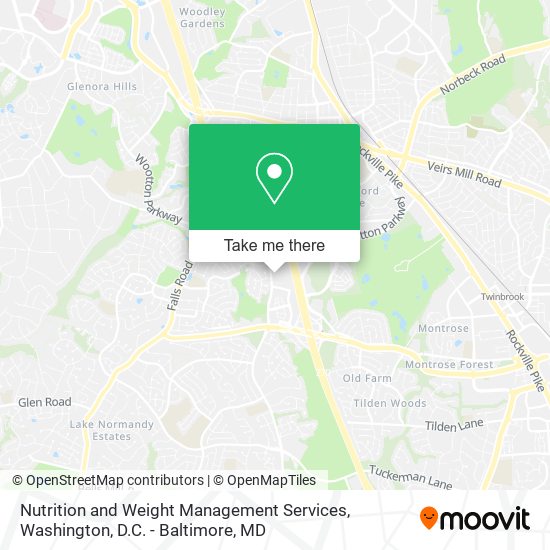 Nutrition and Weight Management Services map