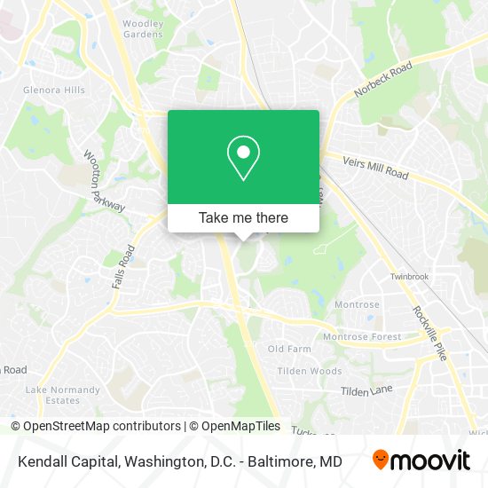 Kendall Capital map