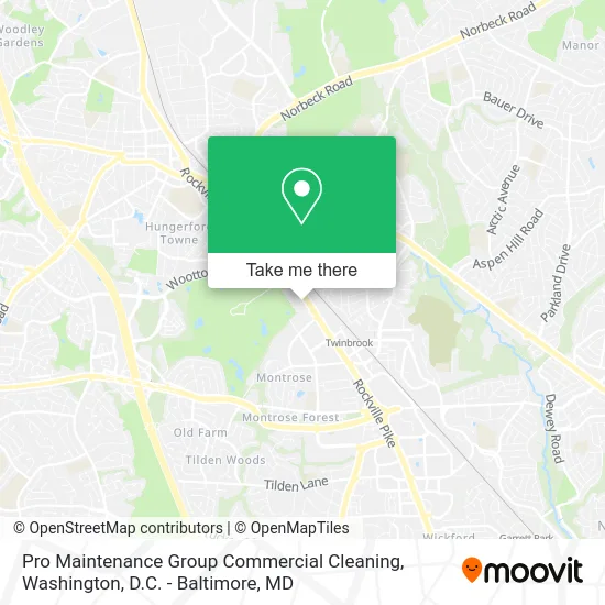 Pro Maintenance Group Commercial Cleaning map