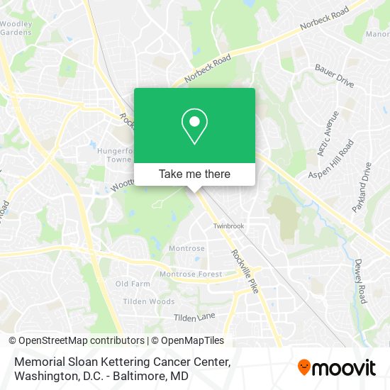 Mapa de Memorial Sloan Kettering Cancer Center