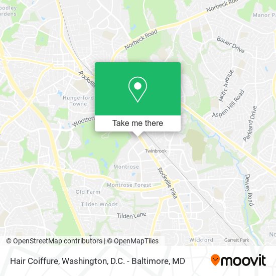 Hair Coiffure map