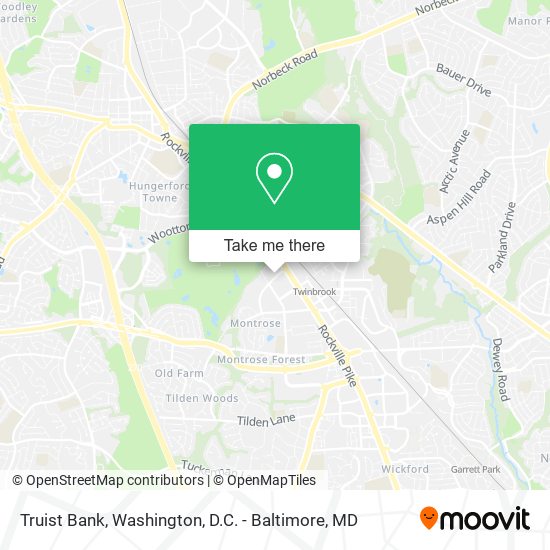 Truist Bank map