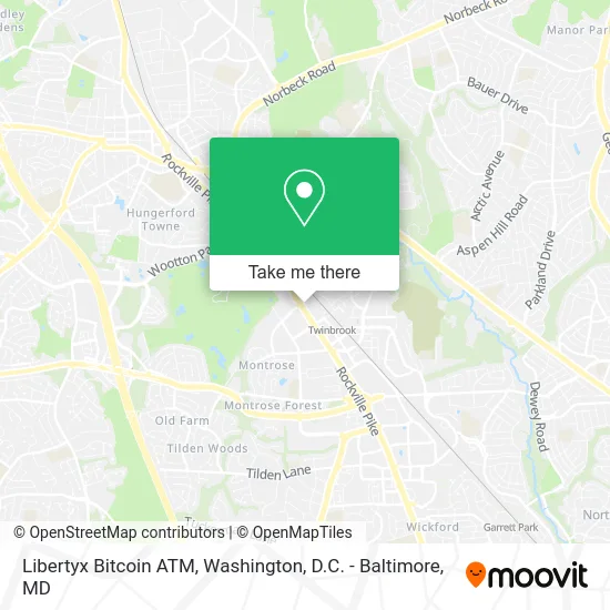 Libertyx Bitcoin ATM map